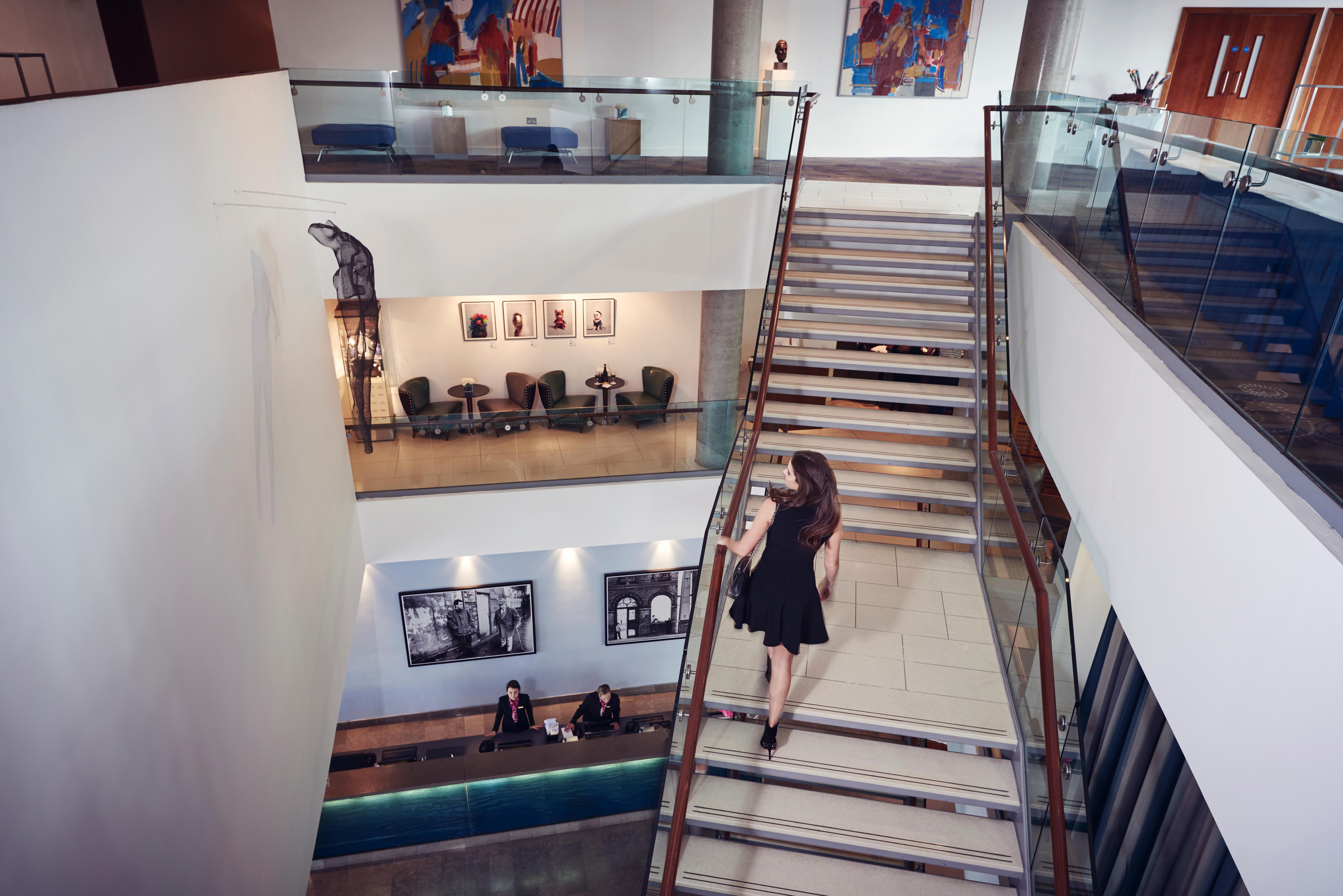 더 로리 호텔 맨체스터 외부 사진 Interior of the hotel